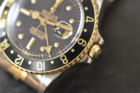 rolex gmt acciaio e oro|oro metallici 28mm.